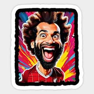 MOHAMED SALAH MERCH VTG Sticker